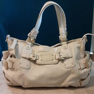Michaels Kors ivory satchel